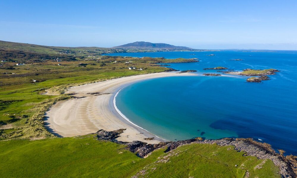 Cycle & picnic at Glasilaun beach
