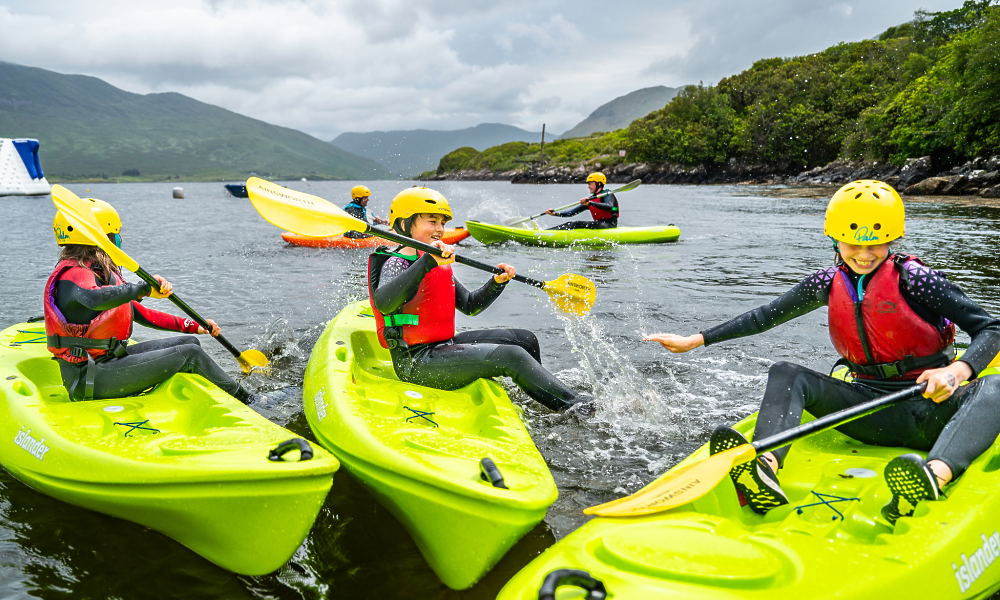 Kayaking on Killary Fjord
